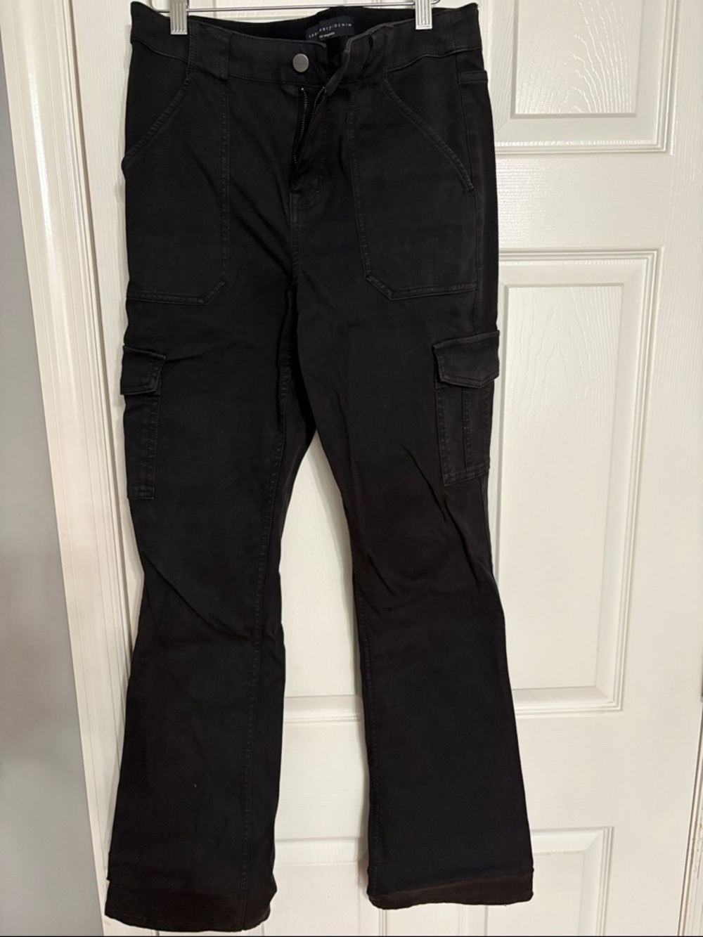 Sanctuary Black Denim Cargo Pants size 29